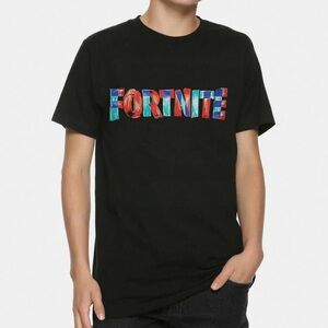 🌟’FORTNITE’ BOY’S T-SHIRT (BLACK) SIZE M-8